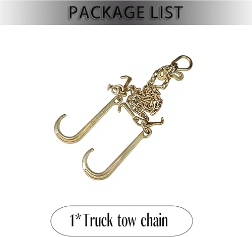 Miniatura 6 de labwork Brida de cadena en V para camión G70 516 38 2 pies 3 pies de largo con 15 14 8 ganchos
