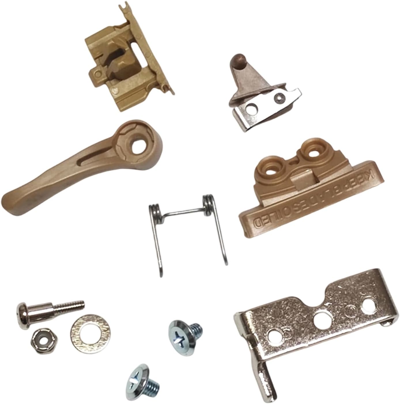 Lever Replacement Set for Hair Repair, Brown