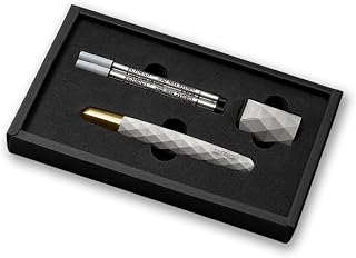 22STUDIO Polygon Rollerball Pens Gift Set| Luxury Smooth Writing Pen | Unique Design for Professionals & Collectors | Premium Office Stationery |Gift for Executives & Writers (Dune)