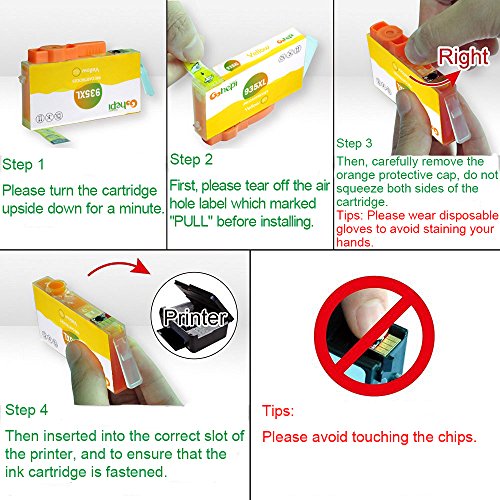 Gohepi 934XL/935XL Compatibile per Cartucce HP