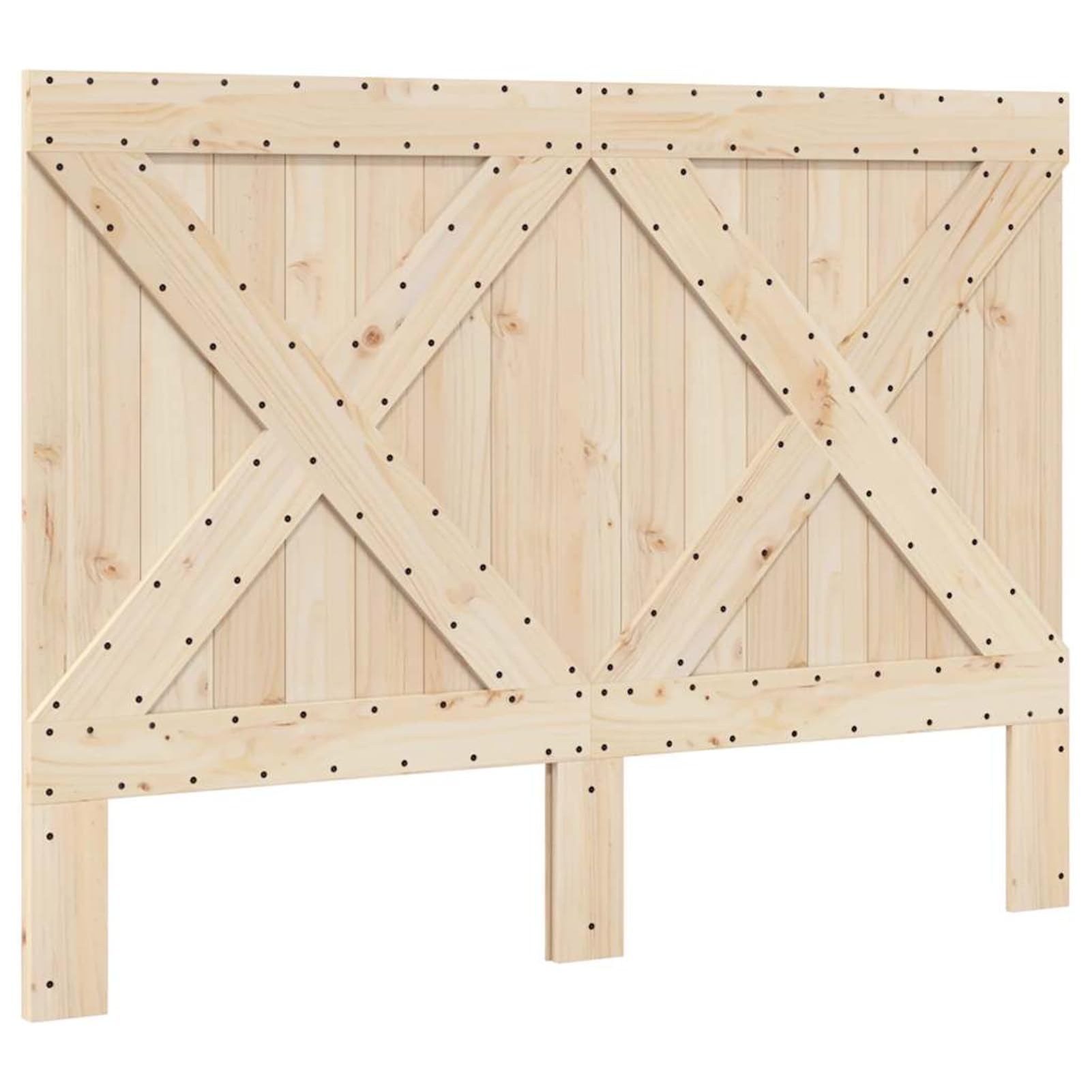 WGYHOME Cama de Madera Maciza 140 x 200 cm con listones resistentes – Madera de pino macizo de 20 mm, Muebles de Dormitorio para Parejas