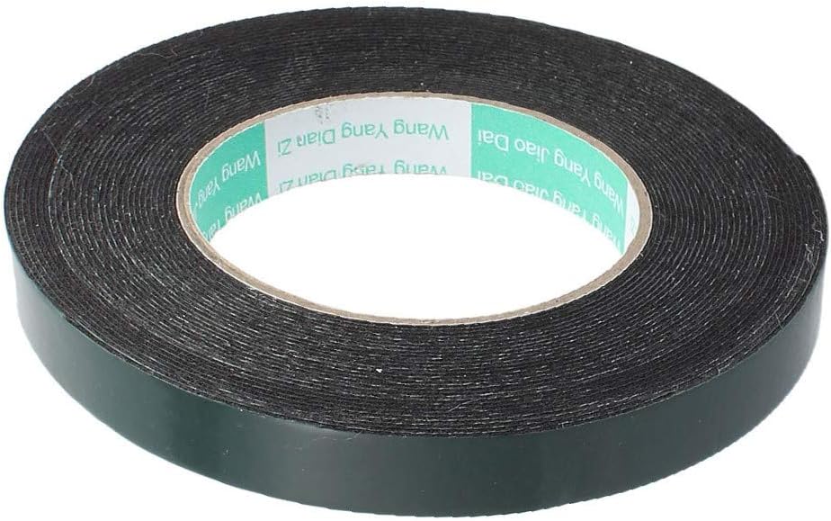 New Lon0167 10 Pcs Featured 10M x 18mm reliable efficacy x 1mm Dual-side Self Adhesive Shockproof Sponge Foam Tape(id:0a8 77 36 229)