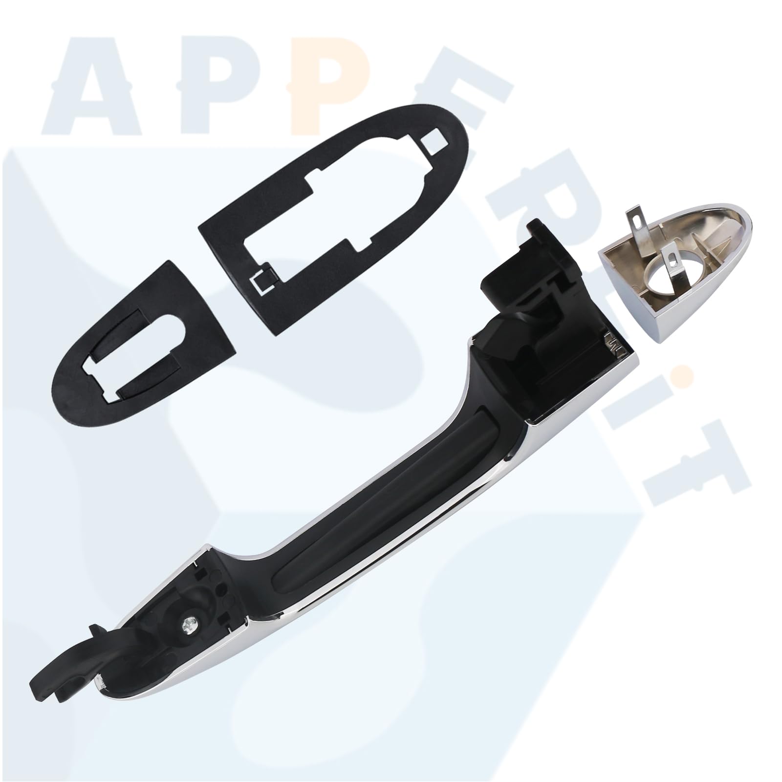 Amazon.com: APPERFiT Fiat 500L Exterior Door Handle with Key Hole