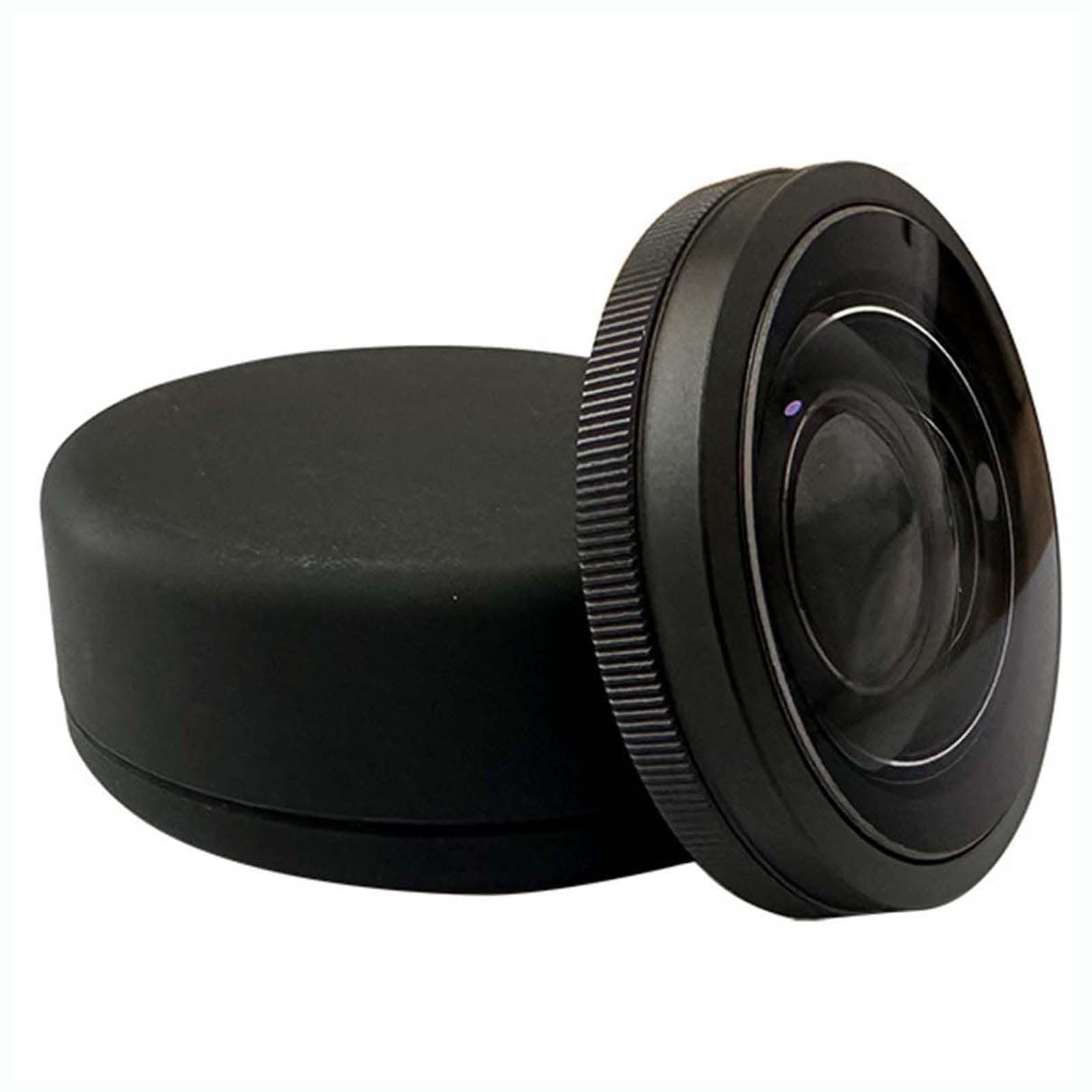 Obiektyw ultra szerokokątny 185° do akcesoriów Insta360 GO Ultra, szkło optyczne HD, dwuwarstwowy obiektyw do aparatu fotograficznego, gwintowany filtr obiektywu z osłoną ochronną
