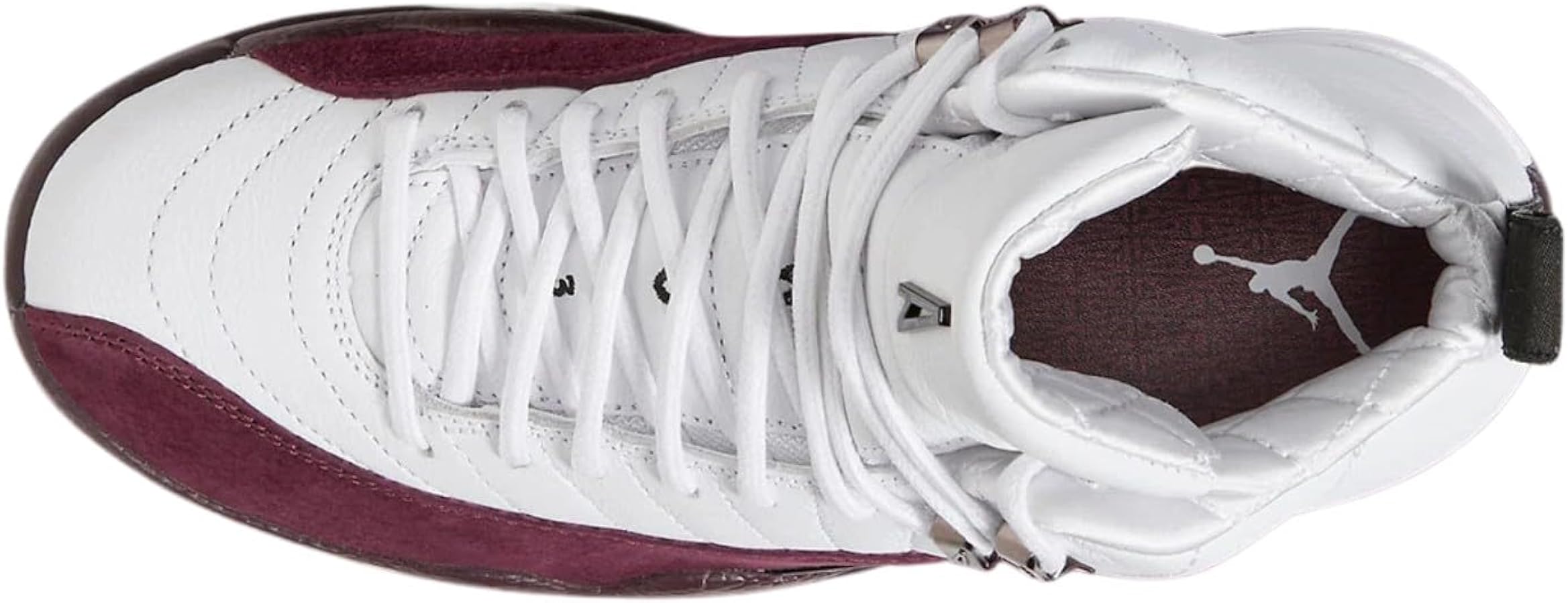 maroon and white 12s