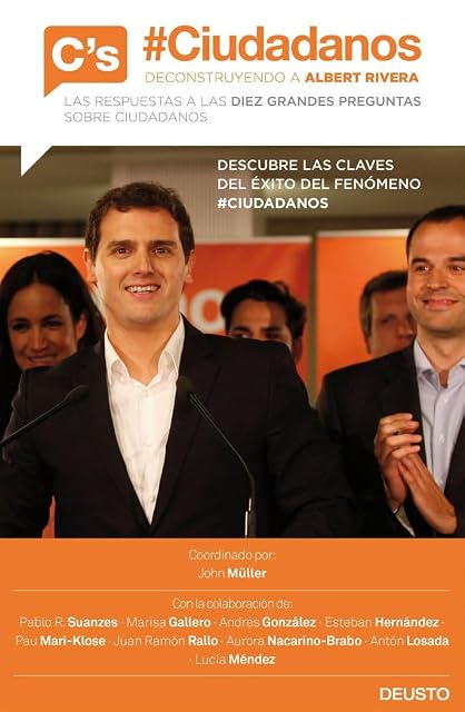 Portada de #Ciudadanos. Deconstruyendo a Albert Rivera