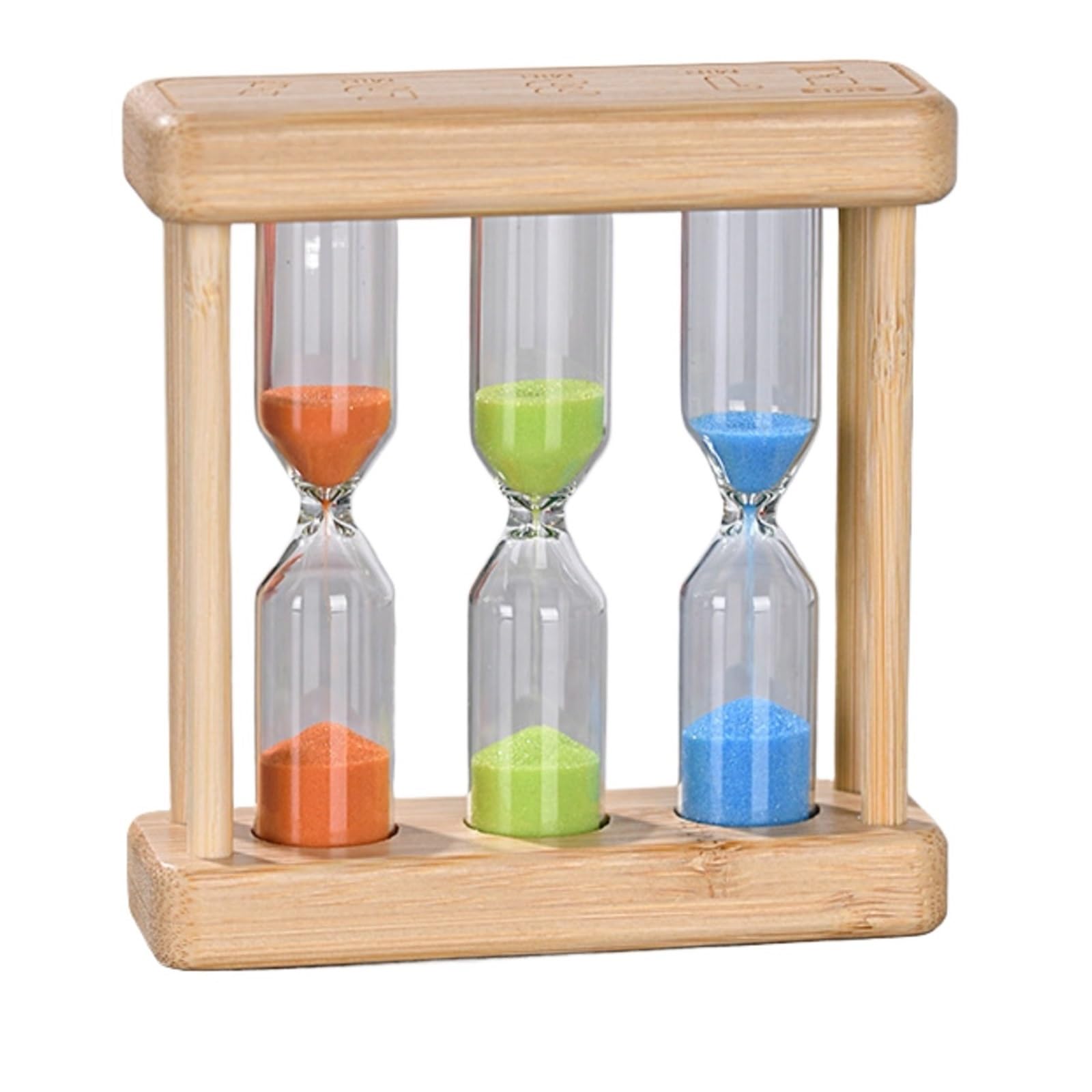Reloj de Arena, Cepillo de Dientes de Madera, máquina para Hacer té, Manualidades Creativas, Temporizador, Colorido para el hogar