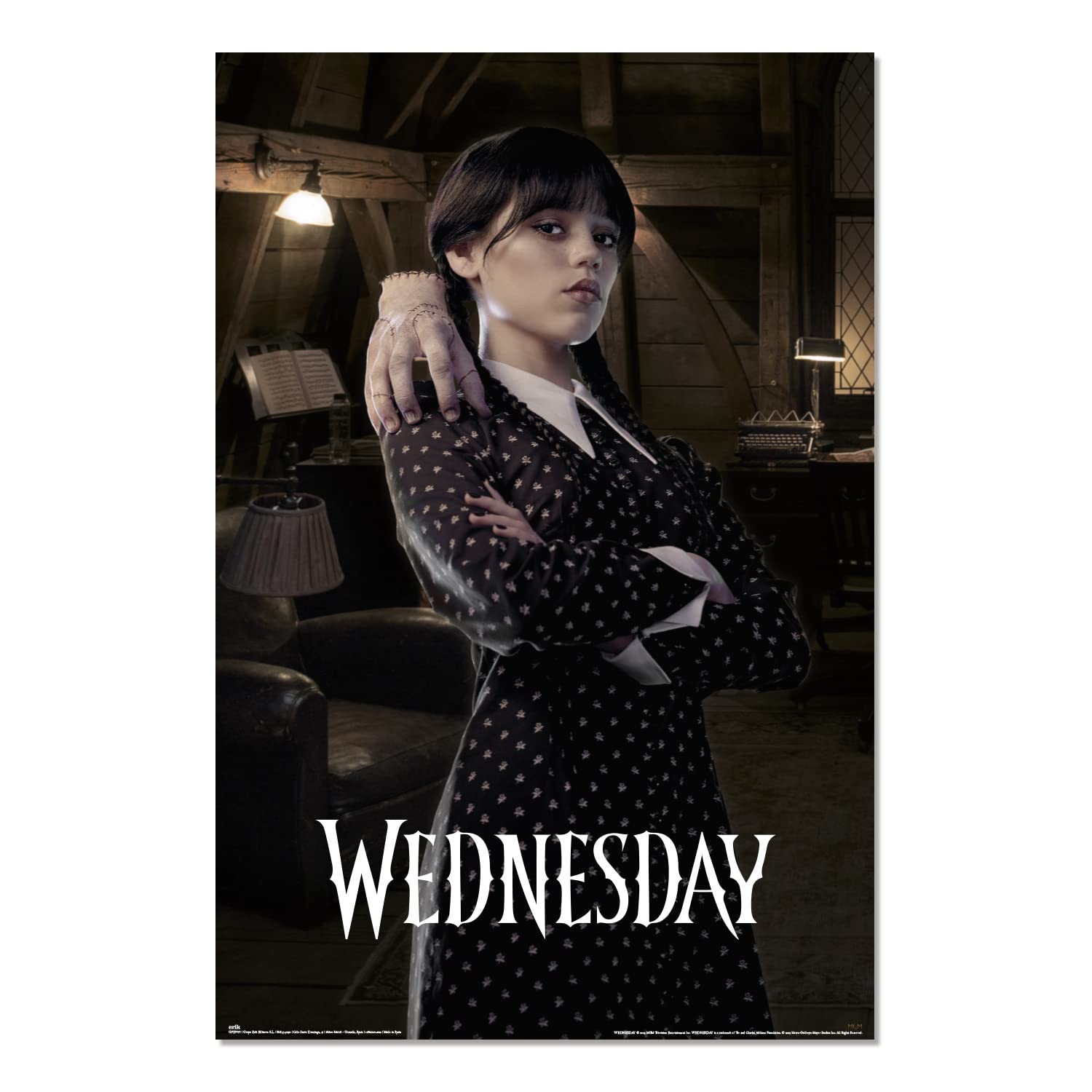 Grupo Erik Wednesday Room Poster - 36 X 24 Inches / 91.5 X 61 Cm - Shipped Rolled Up - Cool Posters - Art Poster - Posters & Prints - Wall Posters