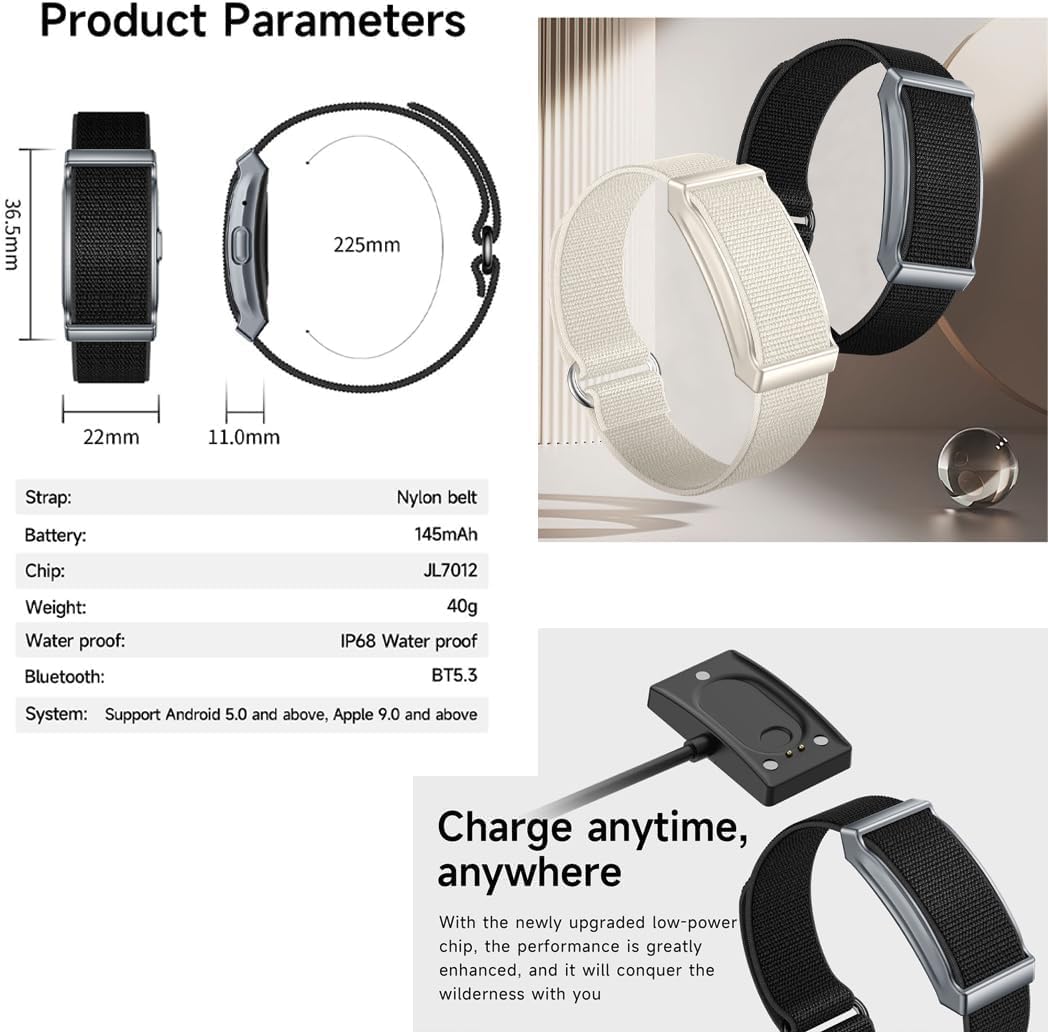 Genérico Pulsera Inteligente De Fitness Ahalar, Pulsera De Actividad Física Ahalar, Diseño Ultraligero Sin Pantalla, para Hombres Y Mujeres, Fitness, Actividades Al Aire Libre Y Cotidianas (Pink)