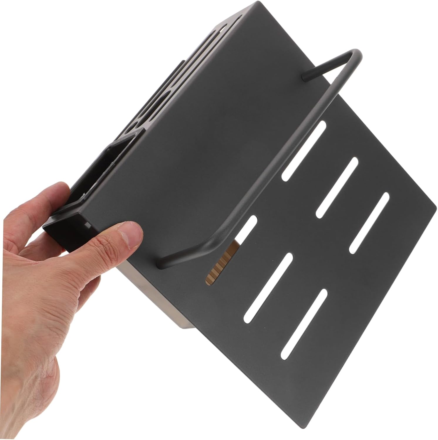 Wall-Mounted Kitchen Cutter Stand - Space-Saving Cutter Holder & Organizer for Wall Storage Rack, Perfect for Kitchen Utensils and Tools