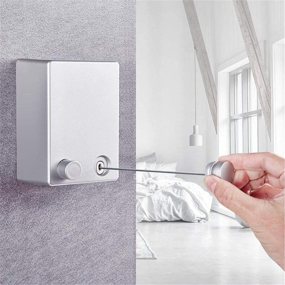 Juxori Outdoor Indoor Clothes Line Retractable Washing Lines Wall