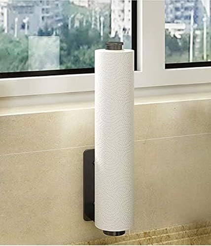 Miniatura 7 de Dependable Industries Inc. Essentials Soporte para toallas de papel multiusos para montaje en pared, debajo del gabinete, cocina, baño, trabajo,