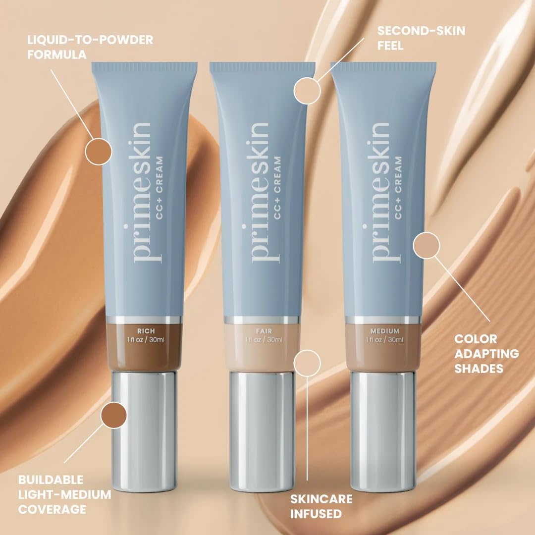 Amazon.com: Prime Prometics PrimeSkin CC+ Cream for Mature Women