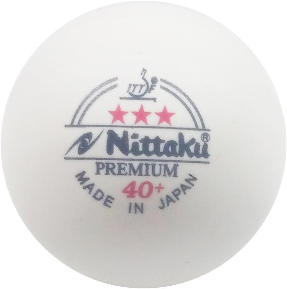 NITTAKU 3-Star Premium Table Tennis Balls