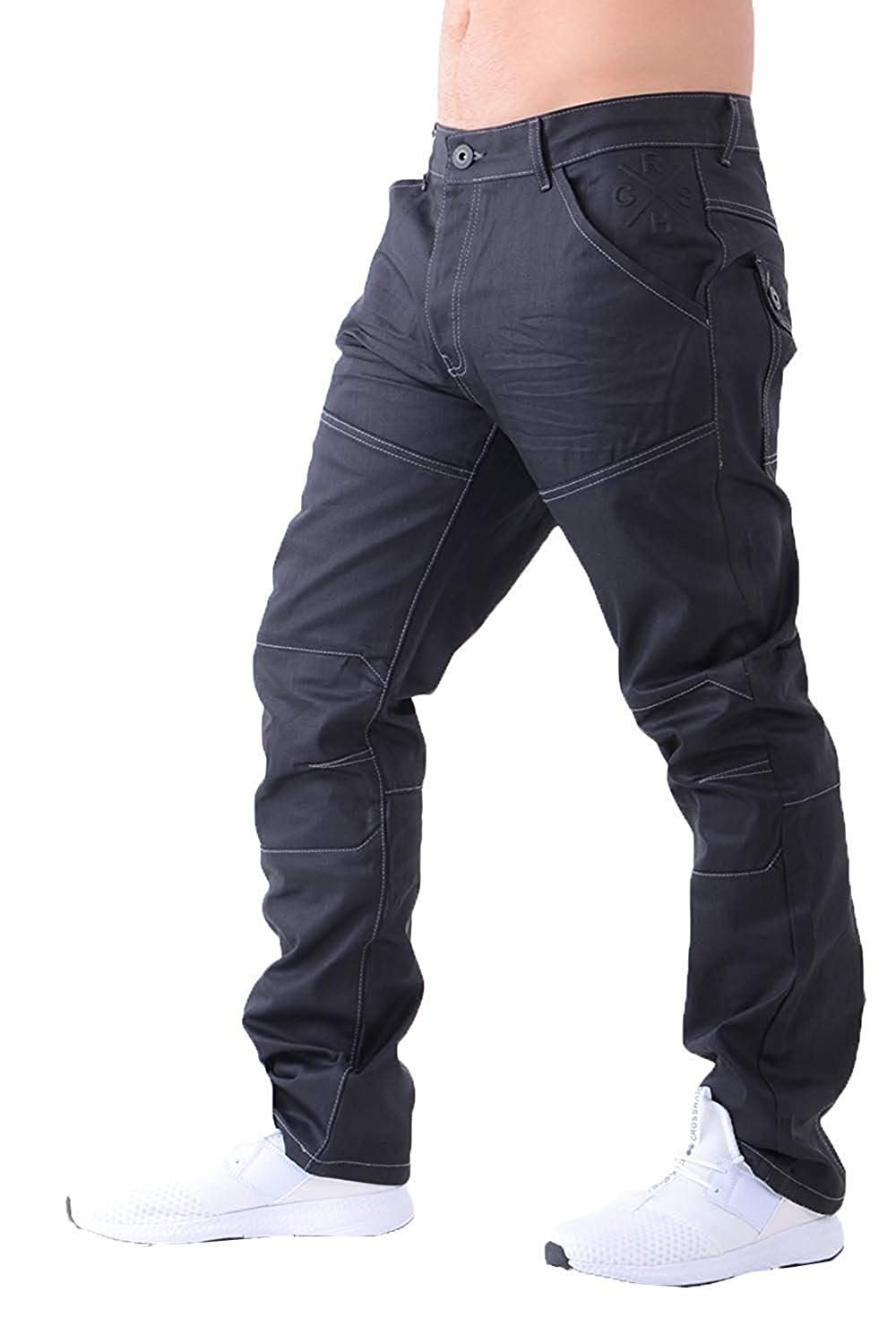 Crosshatch Men's Black - Woodel Jeans Woodel Black 38 Short