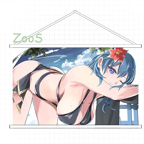 Amazon Zoos タペストリー ファイアーエムブレム 風花雪月 Fire Emblem Threehouses Byleth ベレス りん掛ける絵 巻物 同人 部屋飾り壁 誕生日プレゼント おしゃれ 可愛い アニメ好き ｈｄ プレゼント おしゃれ 90cmx60cm アニメ 萌えグッズ 通販