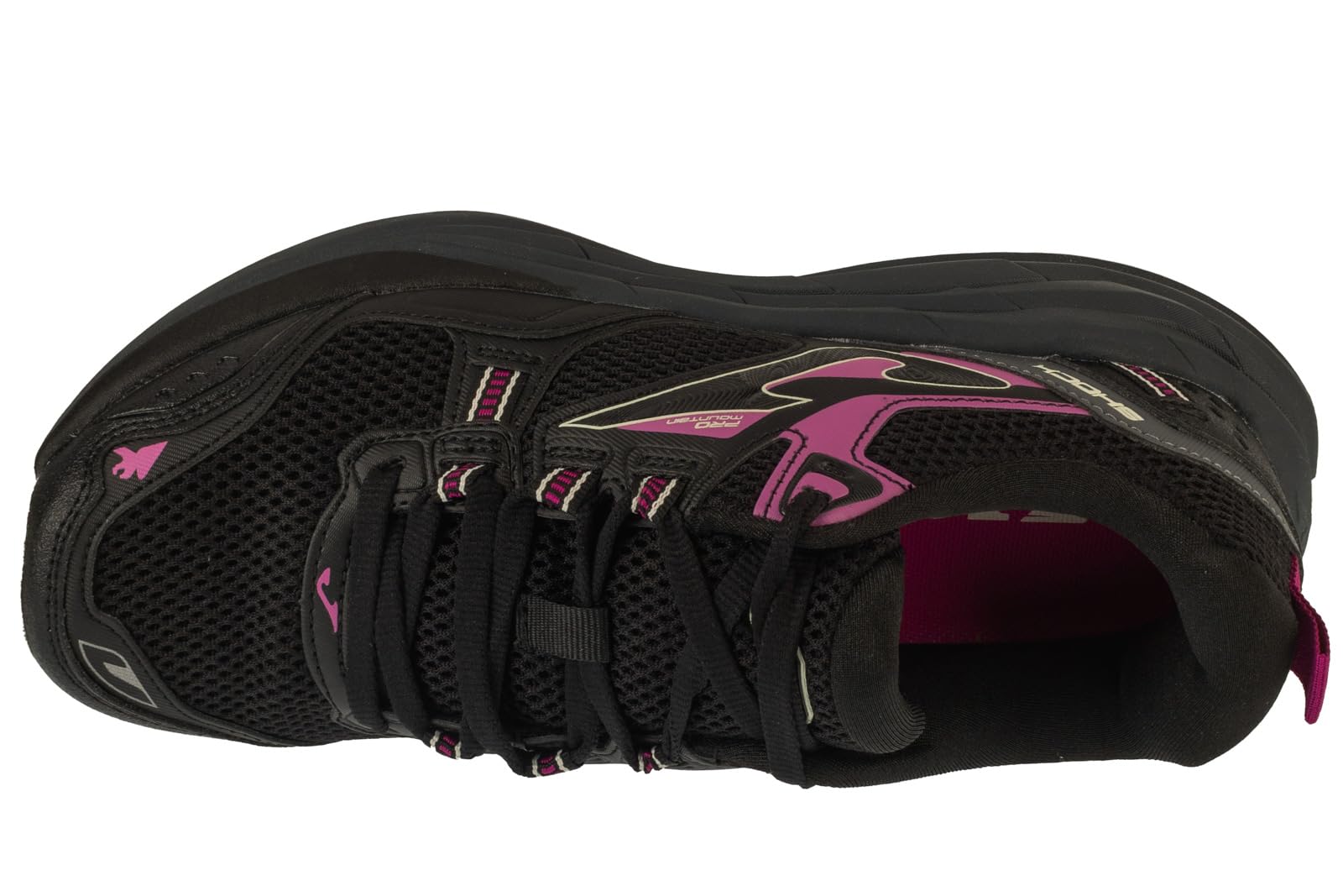 Joma Zapatillas de Running para Mujer, Negro, 37 EU