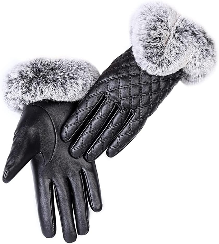 CZDYUF Women Warm Thick Winter Gloves Girls Mittens Free Size WithFemale Gloves (Color : D, Size : 1) : Everything Else