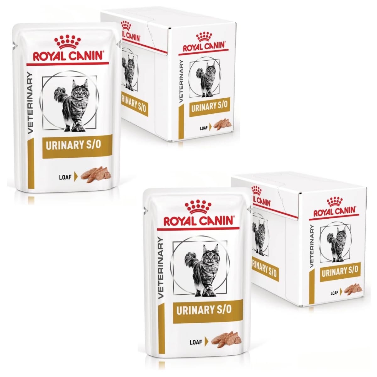Urinary S/O Mousse | Nassfutter für Katzen | 2 x 12 x 85 g | Struvitsteine