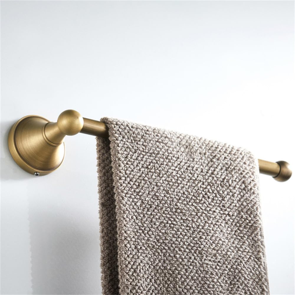 Étagère à serviettes en bronze pour optimiser l'espace d'une douche familiale