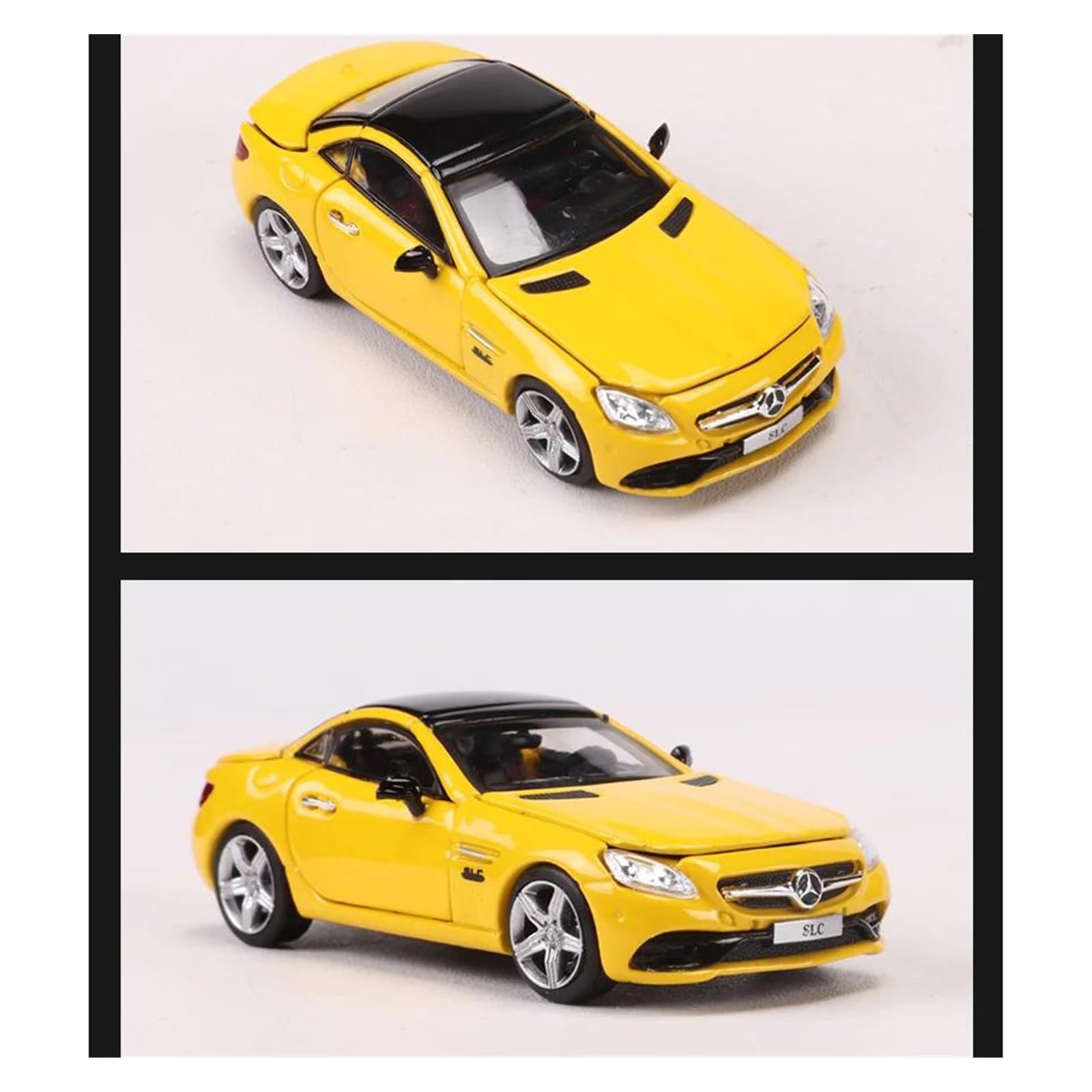 Amazon.co.jp: 1/64 メルセデス SLC に適しています ドアを開けて