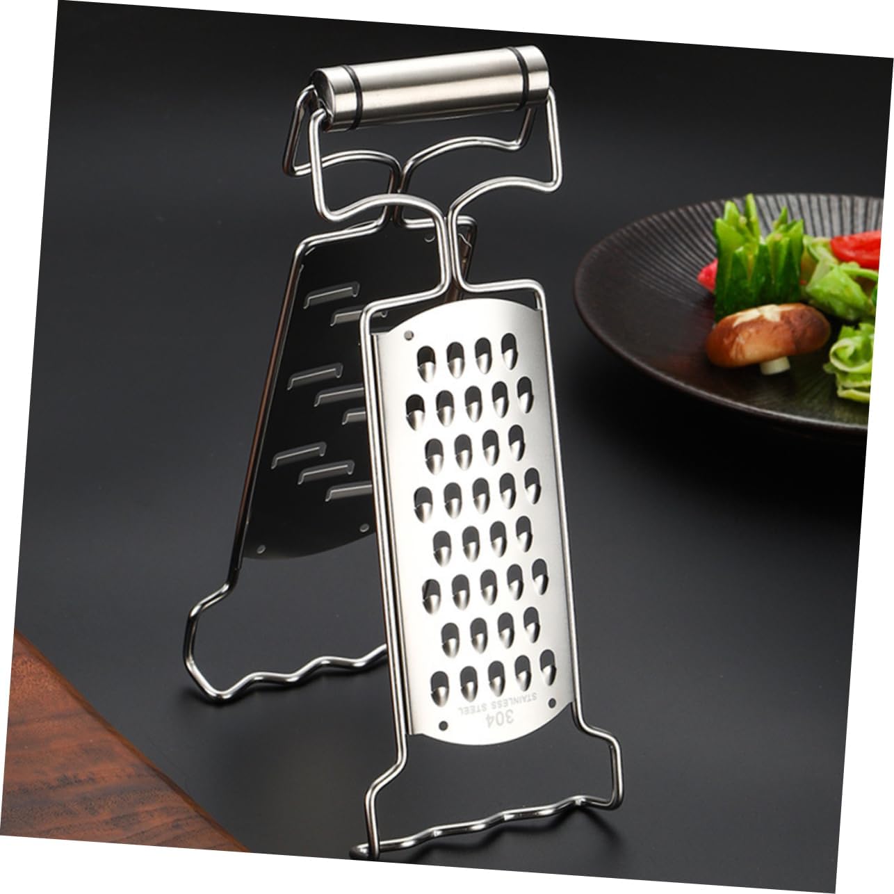 Stainless Steel Multi-purpose Vegetable Slicer Cheese Ginger Potato Peelers for Kitchen Hot Plate Gripper Pot Lifter Metal Dishes Lifter Scald Plate Clip Hot Pan Gripper