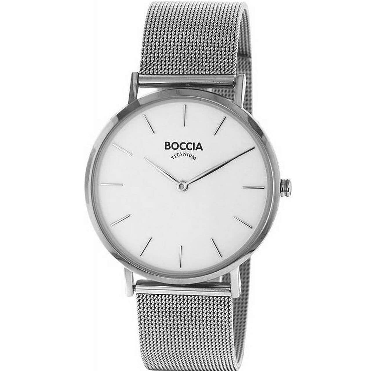 BocciaWomens Analogue Quartz Watch with Stainless Steel Strap 3273-09