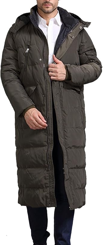 knee length down parka