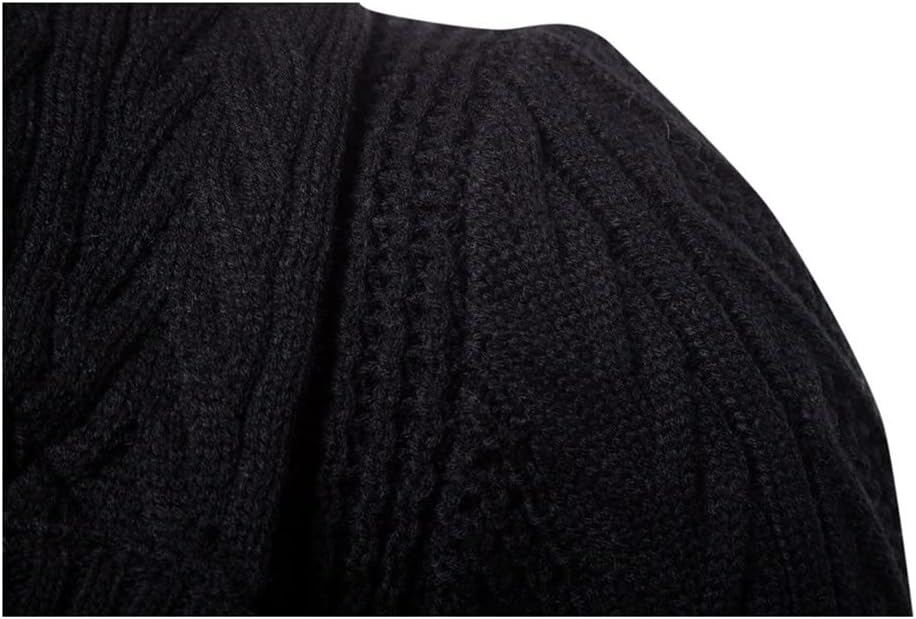 KEHAIOO Men's Autumn Winter Warm Sweaters Cashmere Wool Cardigan Sweaters Casual Sweater Clothes