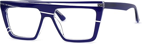 VOOGLAM Marco de gafas cuadradas para mujer