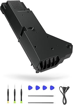 LHM for PS5 Power Supply Replacement ADP-400DR, ADP-400ER, PA-1401-JT20 1000/1100 Series Compatible with Repair Tool Kit & Guide