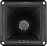 Vista 2 de DS18 PRO-DR1PK44 1" Twist On Throat Compression Driver with 1" Phenolic Voice Coil and PRO-H44/BK Horn 240 Watts 8-ohm