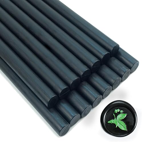 Miniatura 1 de 15 barras de sellado de cera para pistola de pegamento para sellar cera, varillas de cera para sellar cera, varillas de cera para invitaciones de