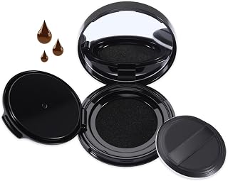 Hair Color Air Cushion, Quick Cover Grey Hair Mascara, Instant Touch-up Cushion for Hair & Beard, Portable