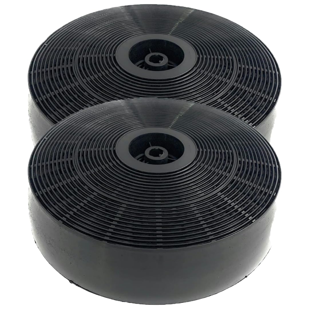 ALGOMAS® Pack de 2 Filtros de Carbón Activo para Campana Extractora para algunos modelos Teka | 4 x 17,8 cm | Código 61801232 | Eficiencia y Durabilidad Garantizadas