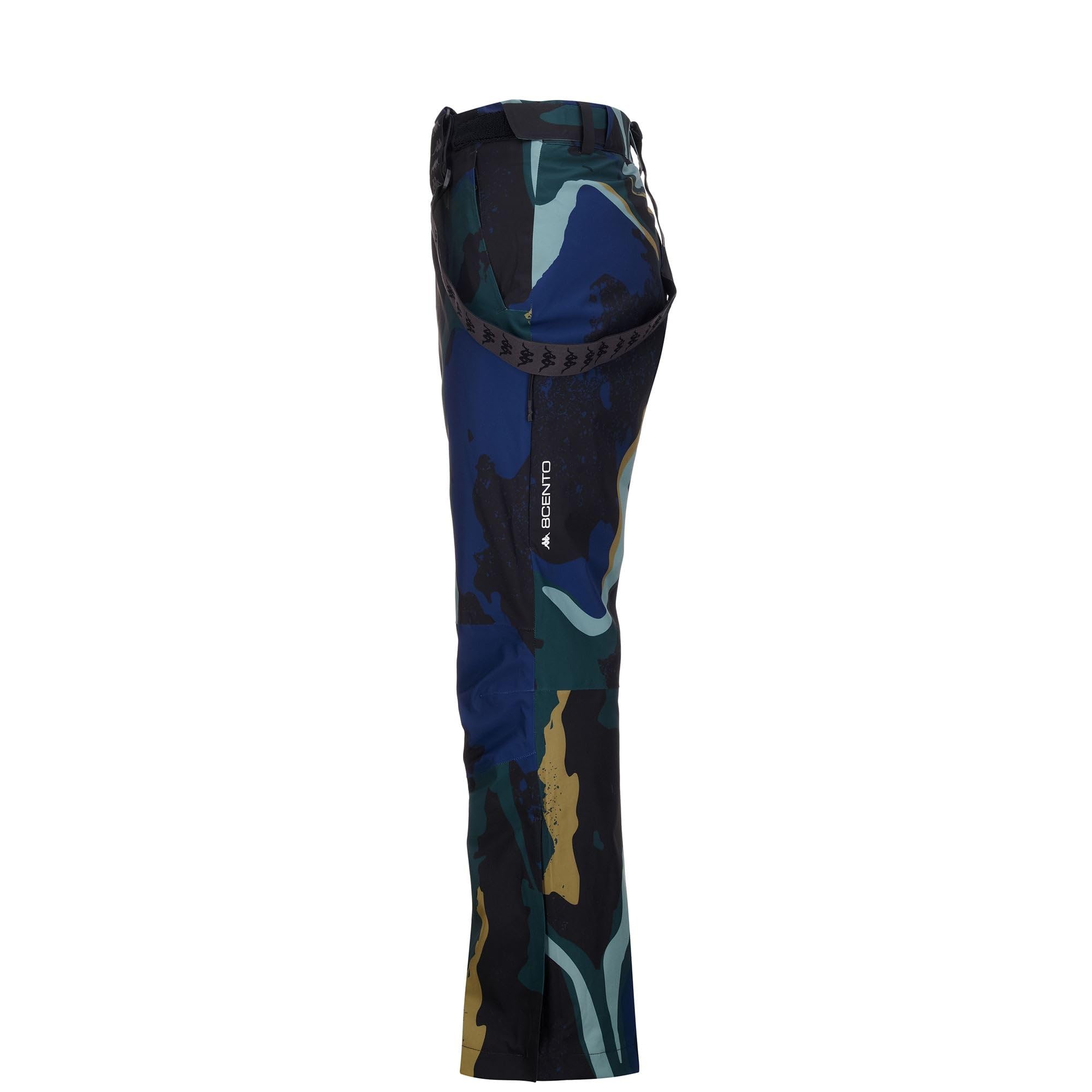 Kappa - Pantaloni,Uomo,Sci,Modello 8Cento 864G