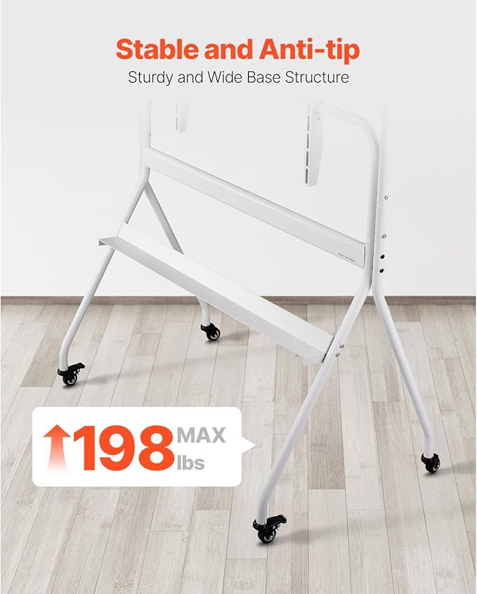 Carro TV rodante - Soporte móvil para TV 35-100" miniatura 6