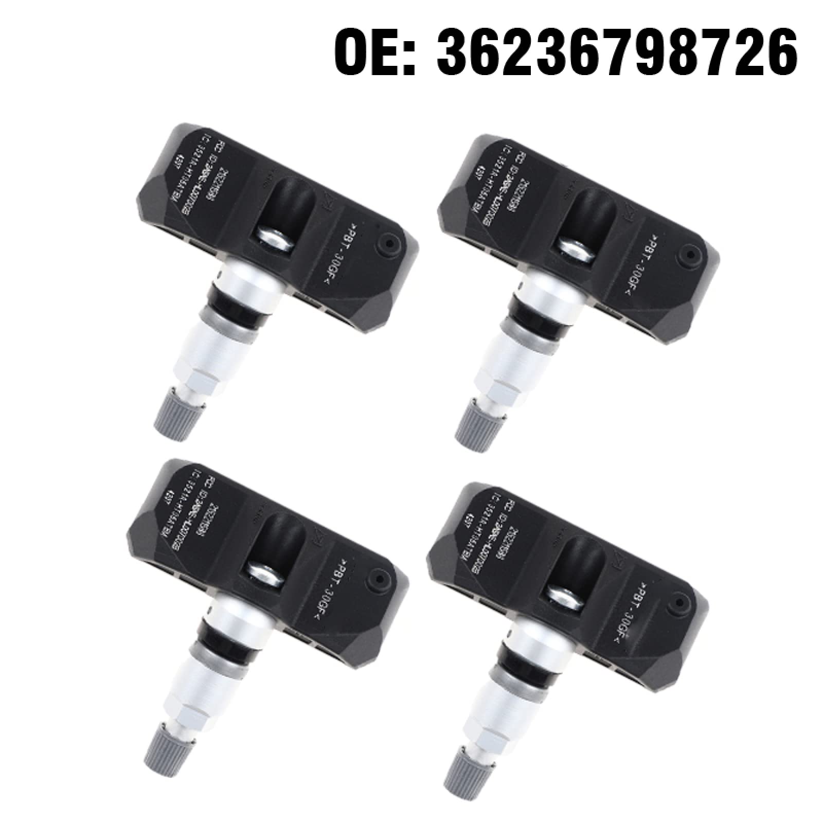4 capteurs de Pression de pneus TPMS pour BMW M5 M6 2007-2010 (référence 36236798726)