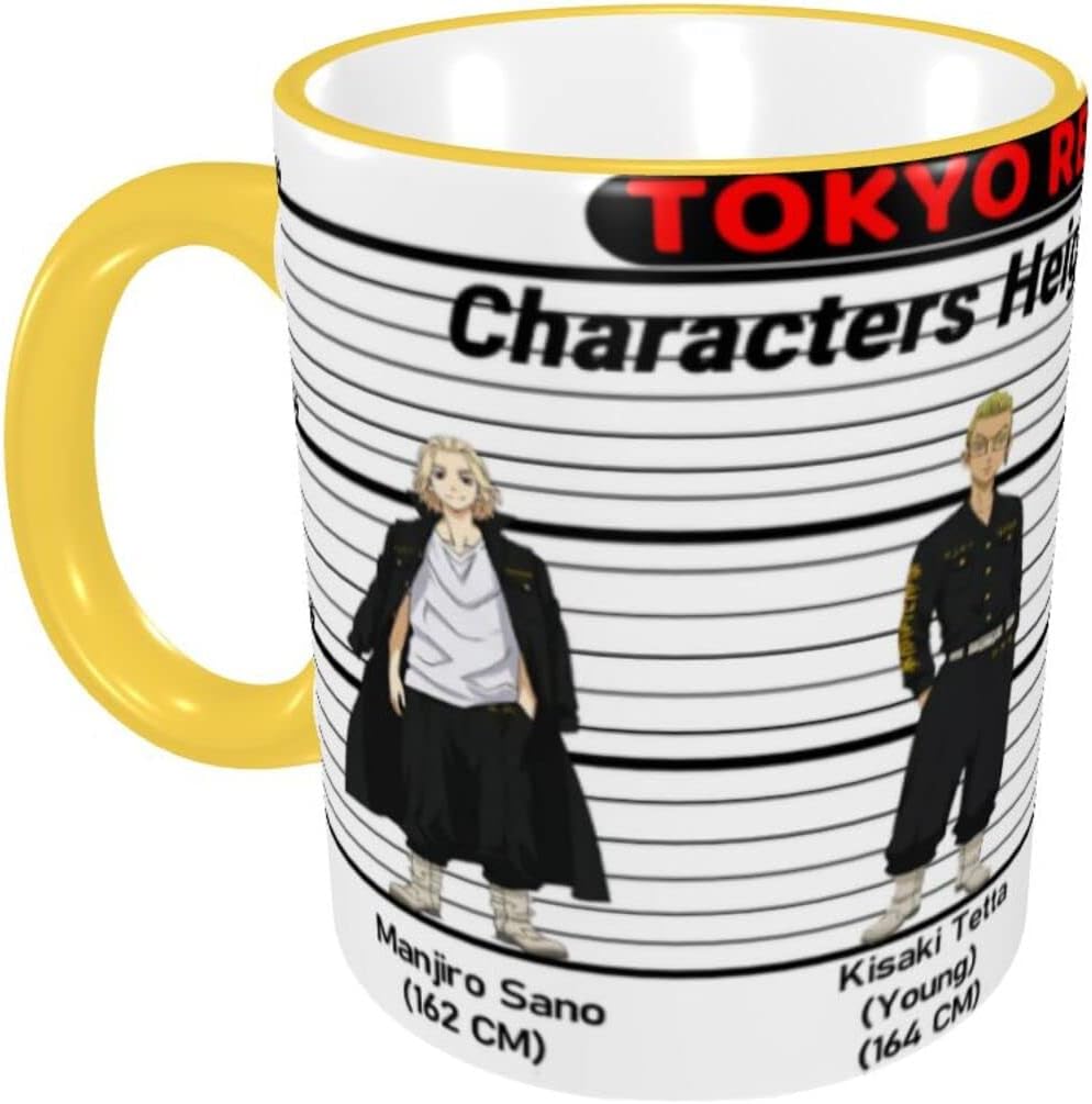 東京リベンジャーズ おしゃれ セラミック コーヒーマグ 創意コップ かわいい ティ ーカップ プレゼントカップ コーヒーカップ マグ マグカップ 以上節約