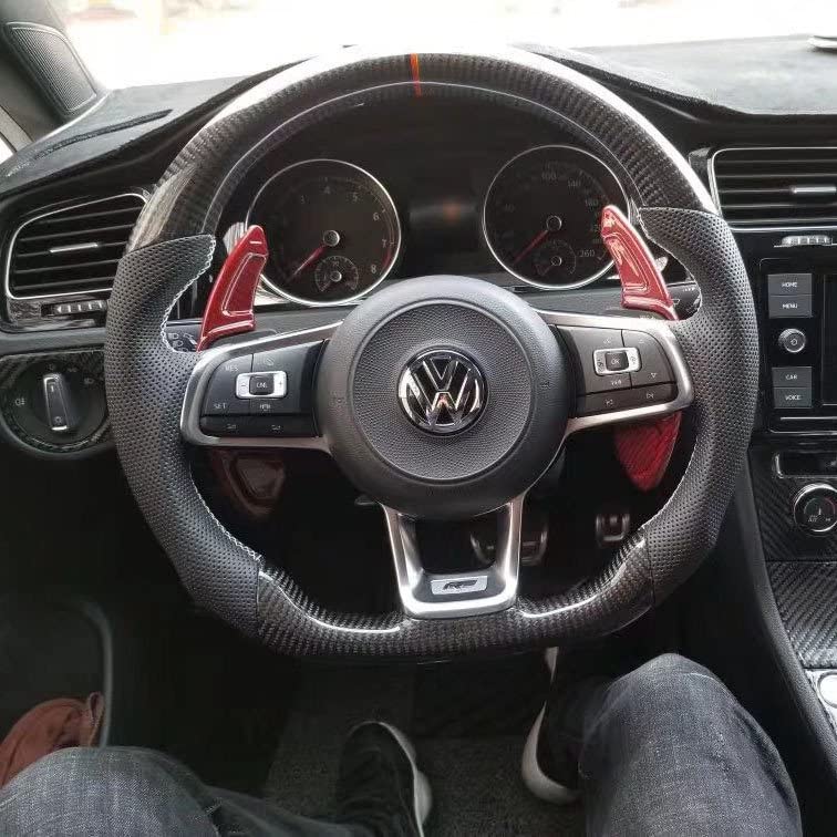 フォルクスワーゲンゴルフ用ステアリング フォルクスワーゲンゴルフ用ステアリングホイールカバー,100% 本物,vw