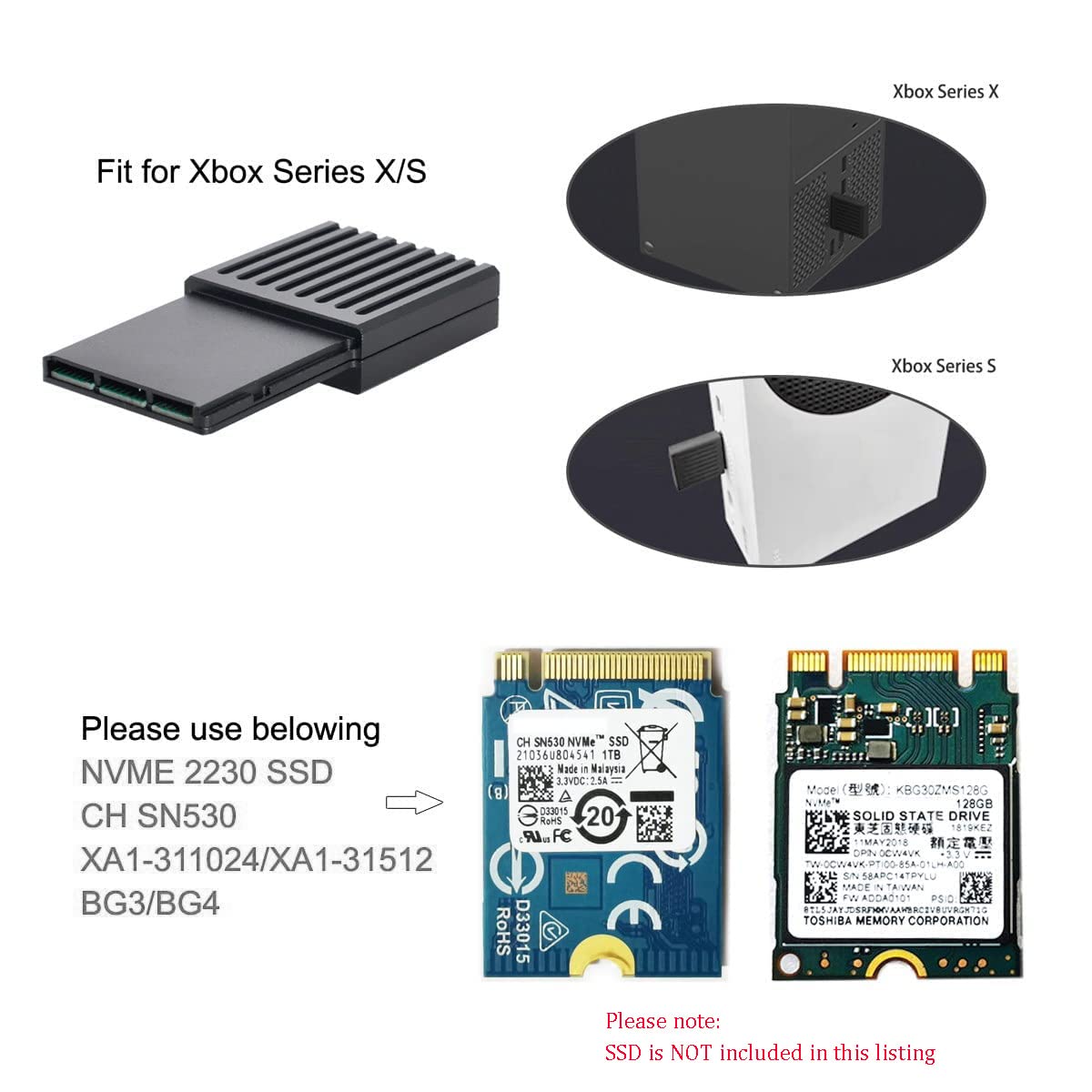 Amazon.com: TOPCINE CFExpress B to WD SN530 SSD Storage Card