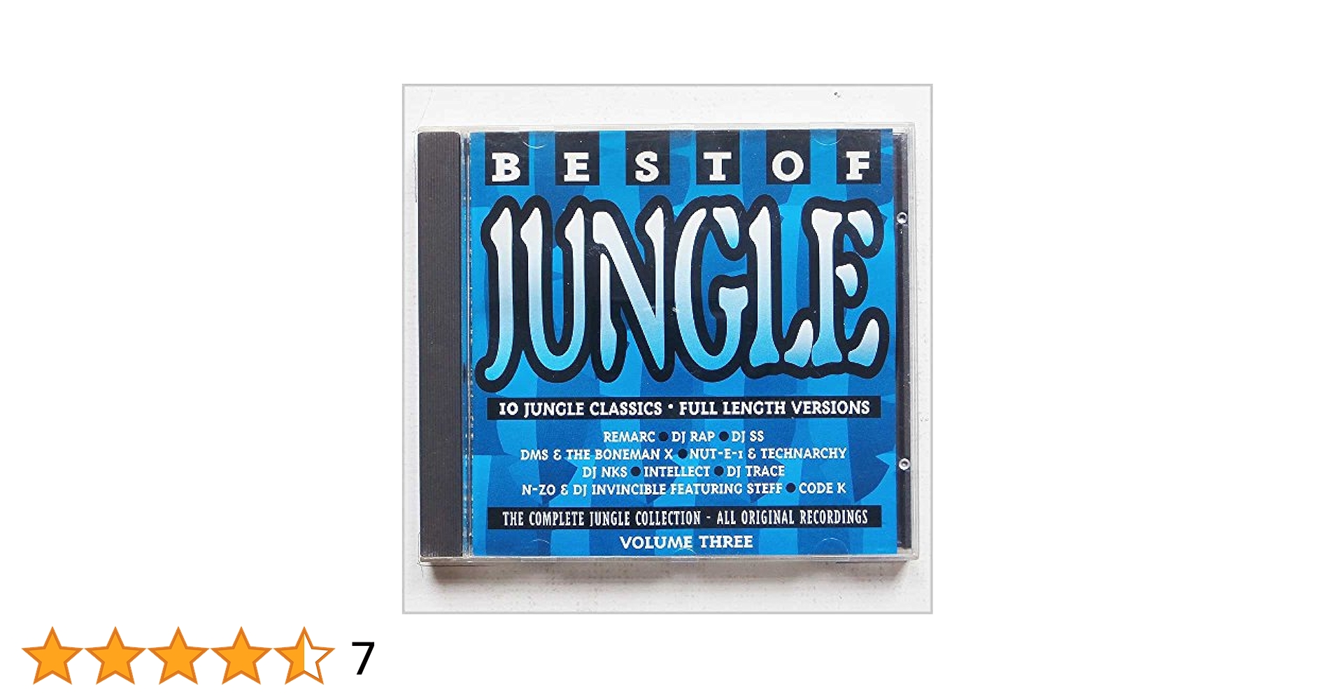 【中古】 CD BEST OF JUNGLE/VARIOUS ARTIST Best Of Jungle Volume 3 – CD (Compilation), 1994 [r27279084