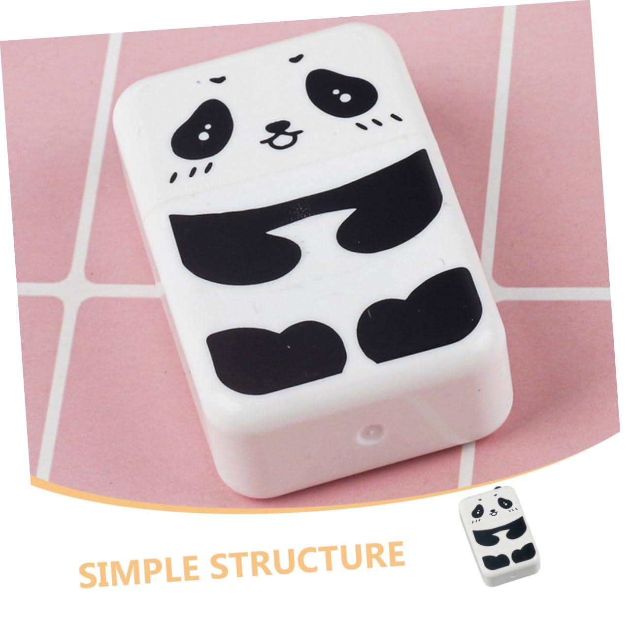 Operitacx 30pièces Gommes Panda Créatives Gommes Multifonctions Pour Écrire Et Dessiner Accessoires De Papeterie Scolaire