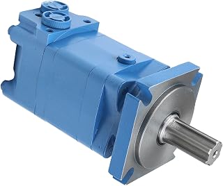 HMK-400 Hydraulic Motor 6 Holes Compatible with AGT ECSSCT72 Trencher Skid Steer Loader Accessories