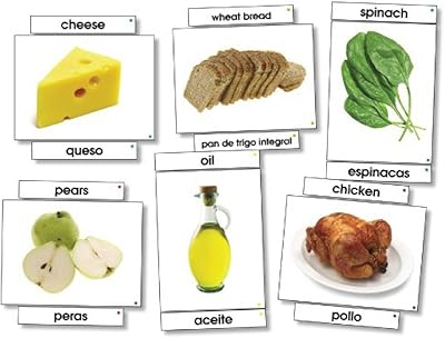 North Star Food Language Cards