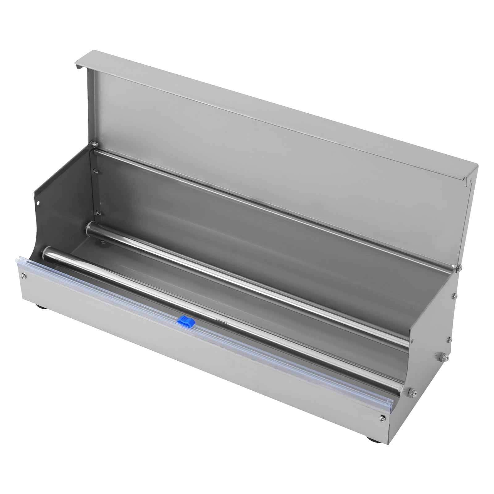 Manual Cling Film Dispenser With Cutting Blades - For 10-18 Inch Wide Food Wrap