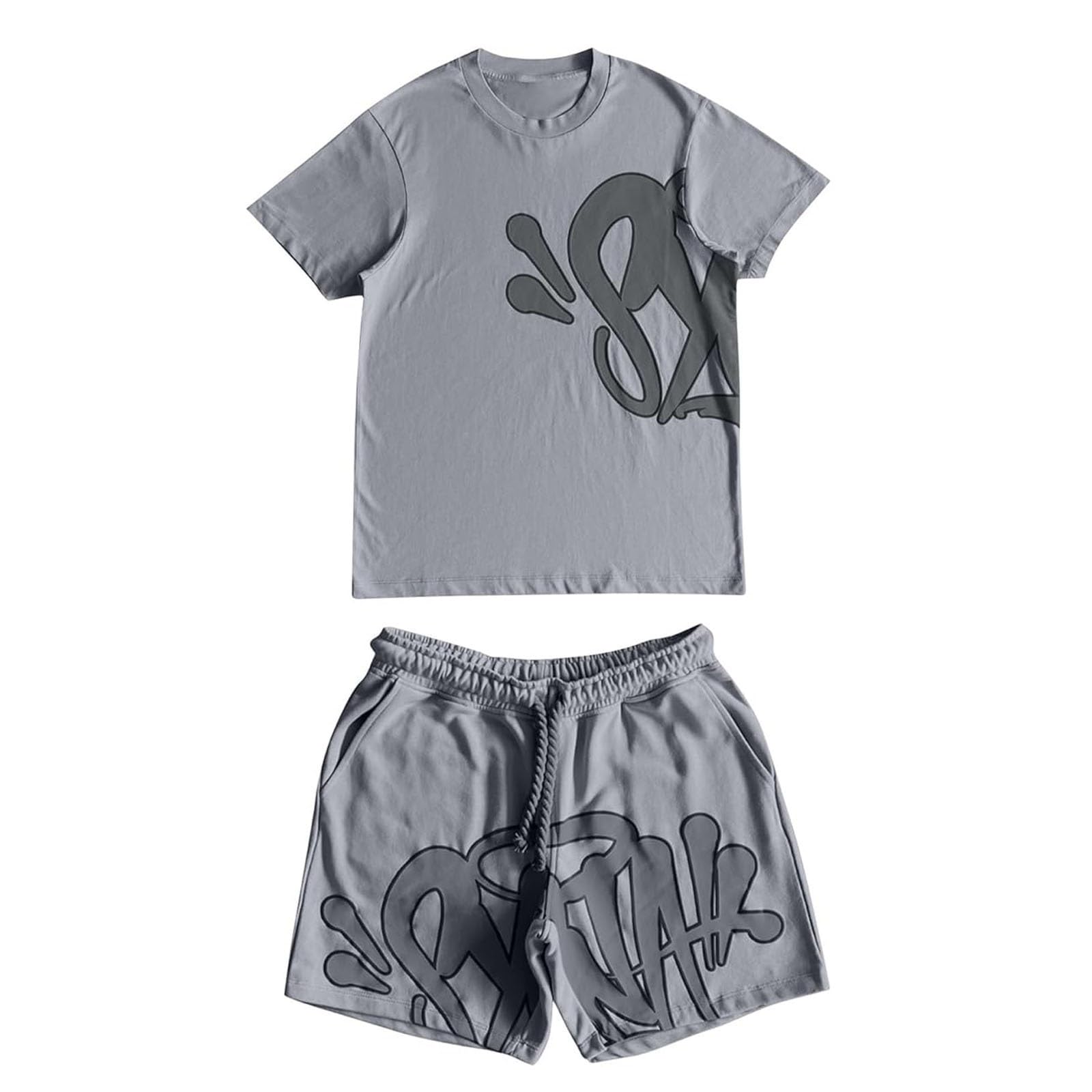 BIXPAK Syna World Men's Summer Jogging Suit, T-shirt and Shorts