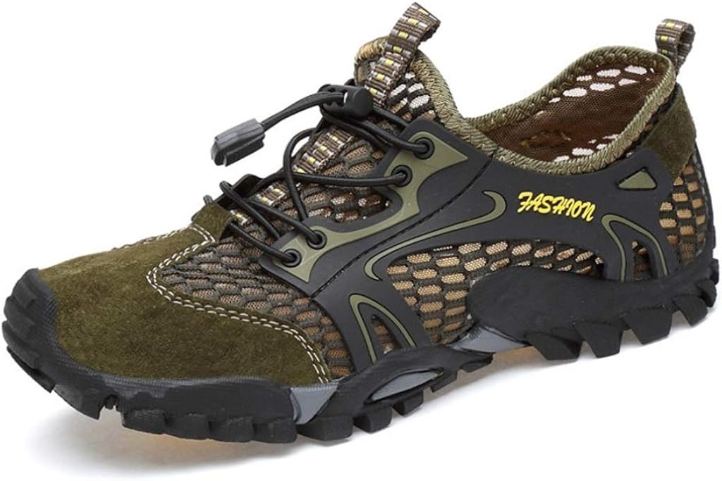 Awor スポーツサンダル メンズ サンダル 夏用サンダル 通気 ビーチサンダル 室外 スリッポン カジュアル 身長アップ コンフォートサンダル 個性的 スペシャル お出かけ おしゃれ 男性用 つま先保護ウォーキングサンダル 素晴らしい外見