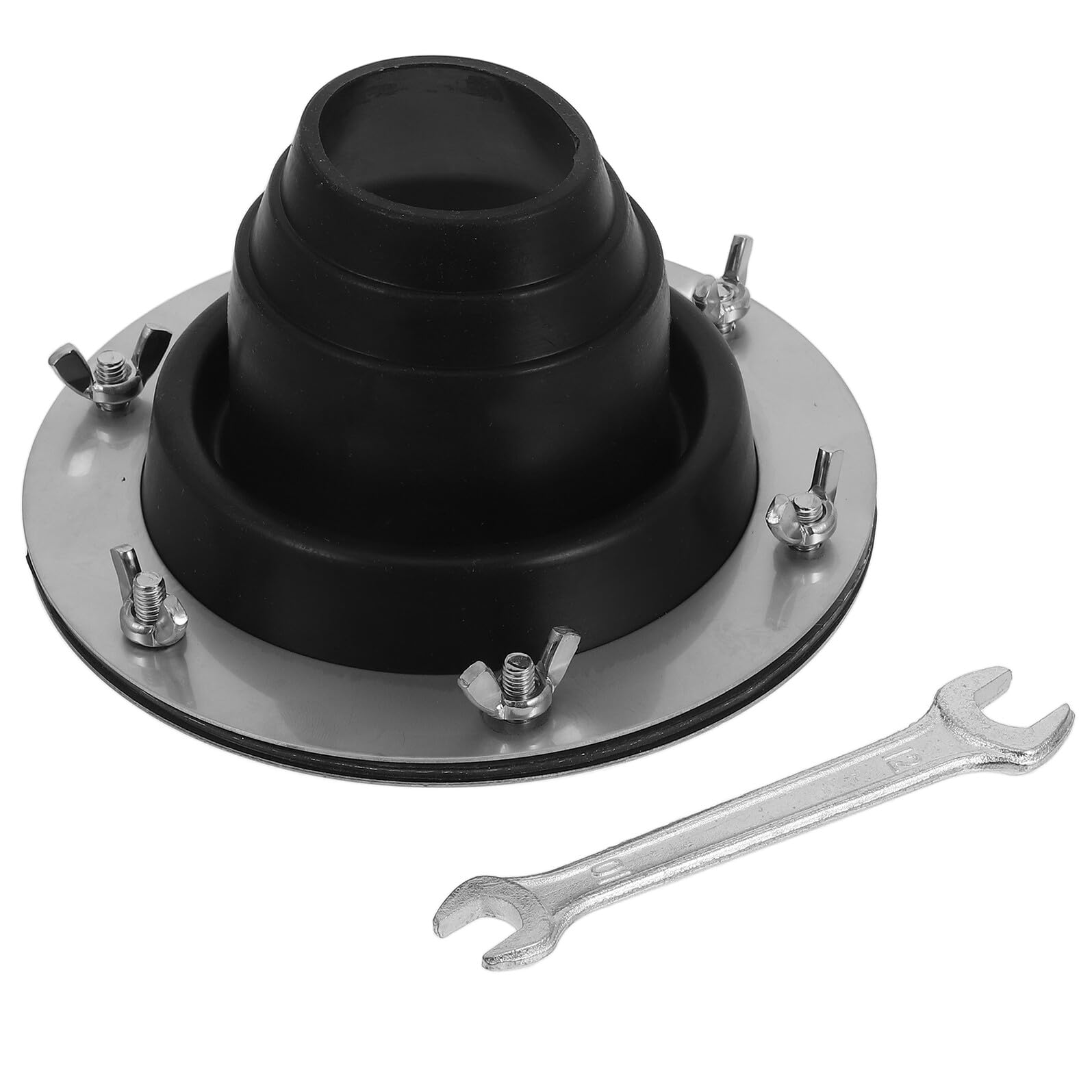Anneau de protection cheminée de poêle camping VANZACK en silicone