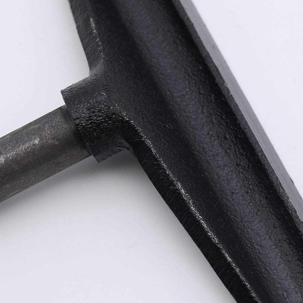 Barra de soporte para herramientas de torno de hierro fundido de 5,9 pulgadas para herramienta de torneado de carpintería